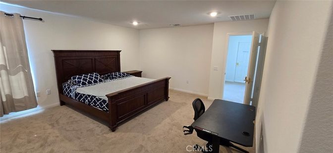 Bedroom, Home Office, Interior, Recessed Lighting