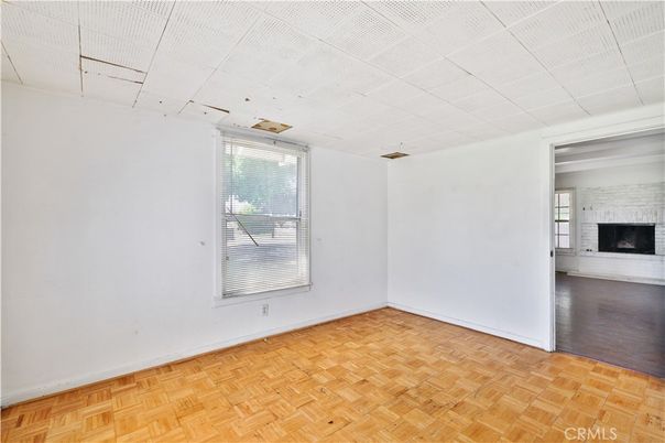 Empty room, Fireplace, Interior, Wood Texture Flooring
