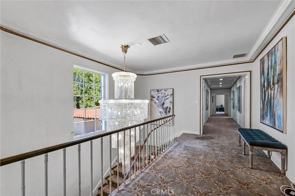 Chandelier, Interior, Recessed Lighting