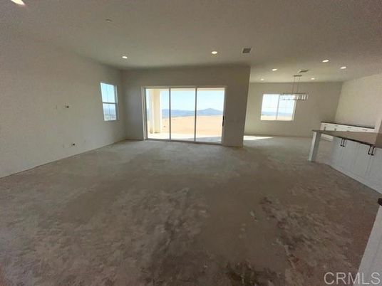 Empty room, Interior, Pendant Lights, Recessed Lighting