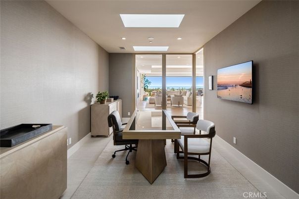 Home Office, Interior, Recessed Lighting, Water