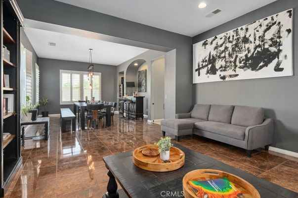 Dining room, Interior, Pendant Lights, Recessed Lighting