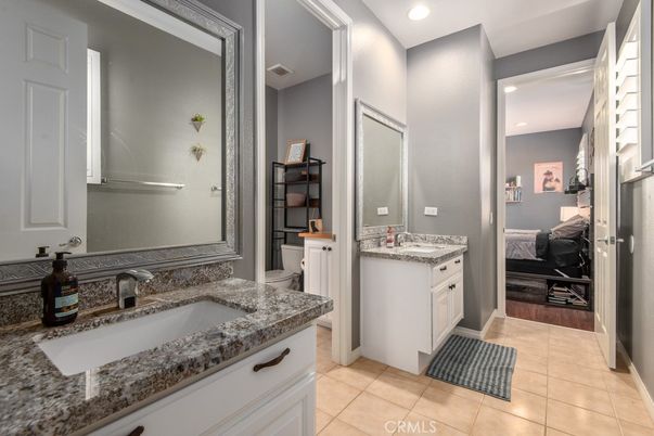 Bathroom, Bedroom, Interior, Recessed Lighting, Wood Texture Flooring