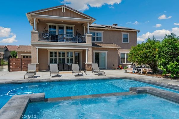 Exterior, Pool, Solar Panels