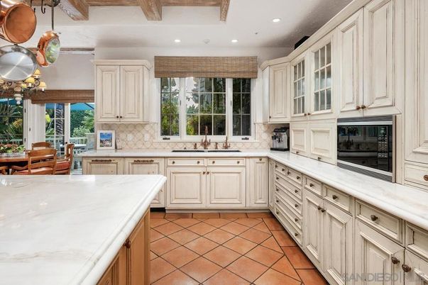 Interior, Kitchen, Recessed Lighting, Stainless Steel Appliances, Wooden Beams