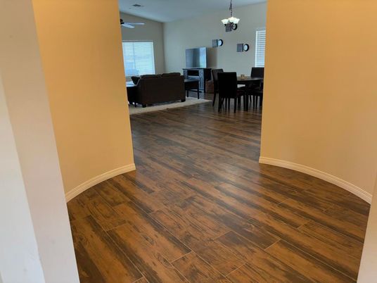 Dining room, Interior, Living room, Wood Texture Flooring