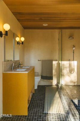 Bathroom, Interior, Wooden Ceilings
