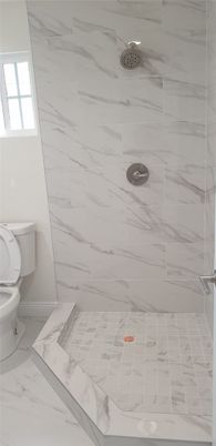Bathroom, Interior, Marble, Marble Walls