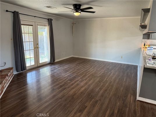 Empty room, Interior, Wood Texture Flooring