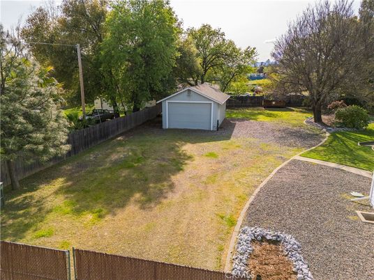 Backyard, Detached Garage, Exterior