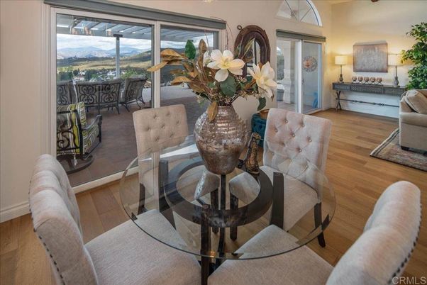 Dining room, Interior, Wood Texture Flooring