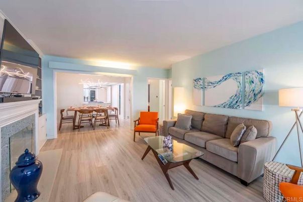 Dining room, Fireplace, Interior, Living room, Wood Texture Flooring