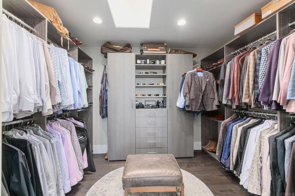 Interior, Recessed Lighting, Walk-in Closets, Wood Texture Flooring