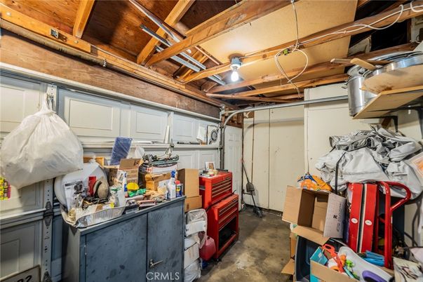 Garage, Interior, Wooden Beams, Wooden Ceilings