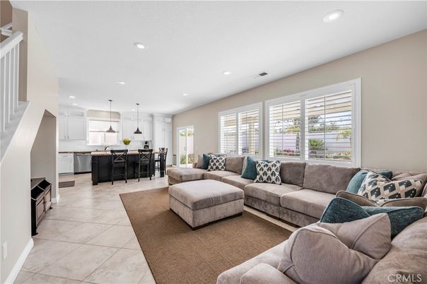 Interior, Kitchen, Living room, Pendant Lights, Recessed Lighting