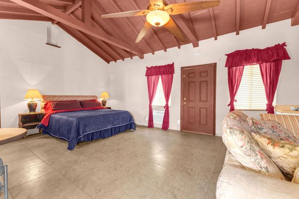 Bedroom, Interior, Wooden Beams, Wooden Ceilings