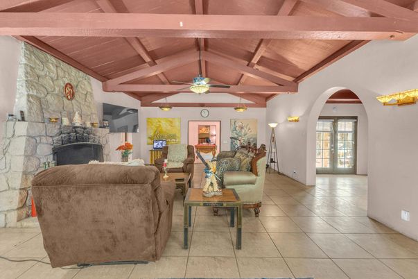 Fireplace, Interior, Living room, Stone Walls, Wooden Beams, Wooden Ceilings