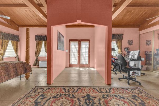 Home Office, Interior, Wooden Beams, Wooden Ceilings