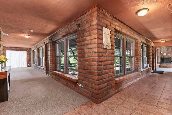 Fireplace, Interior, Stone Walls