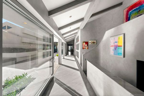 Interior, Recessed Lighting, Wooden Beams