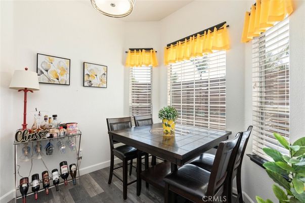 Dining room, Interior, Wood Texture Flooring