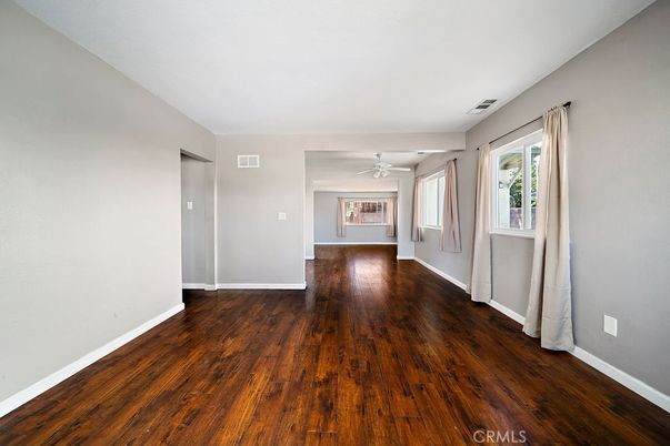 Empty room, Interior, Wood Texture Flooring