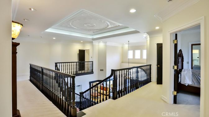 Bedroom, Chandelier, Interior, Recessed Lighting