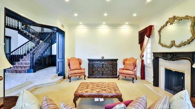 Fireplace, Interior, Recessed Lighting