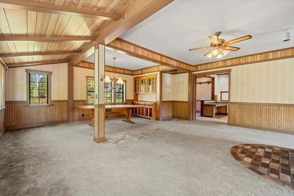Game Room, Interior, Pendant Lights, Wooden Beams, Wooden Ceilings, Wooden Walls