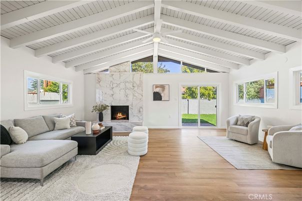 Fireplace, Interior, Living room, Wood Texture Flooring