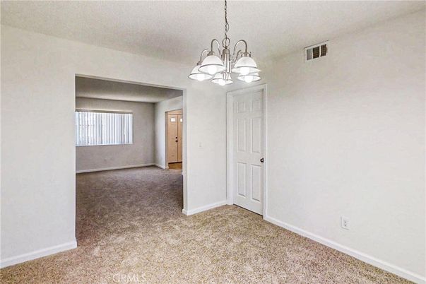 Chandelier, Empty room, Interior