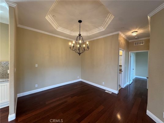 Chandelier, Empty room, Interior, Wood Texture Flooring
