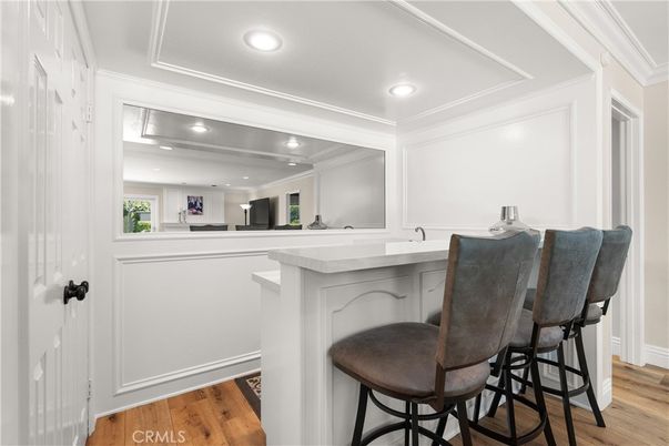 Interior, Recessed Lighting, Wood Texture Flooring