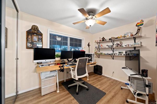 Home Office, Interior, Wood Texture Flooring