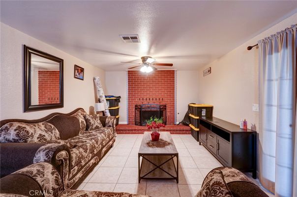 Fireplace, Interior, Living room, Stone Walls