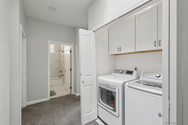 Bathroom, Interior, Utility Closets, Washer