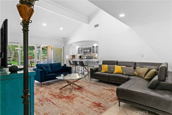 Interior, Kitchen, Living room, Recessed Lighting