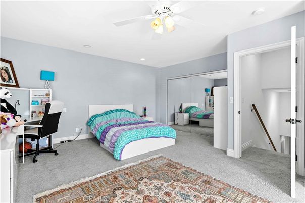 Bedroom, Home Office, Interior, Recessed Lighting