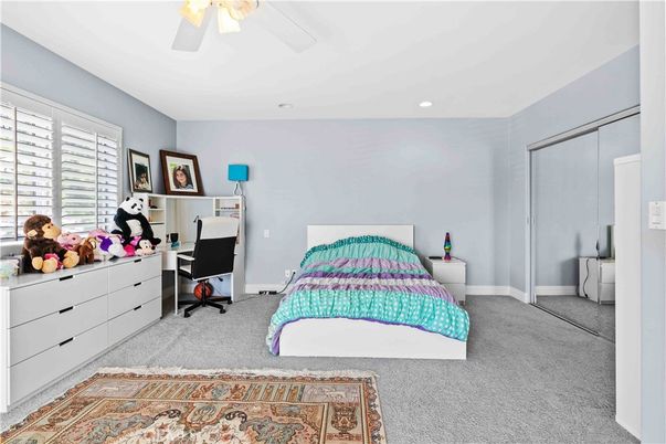 Bedroom, Home Office, Interior, Recessed Lighting