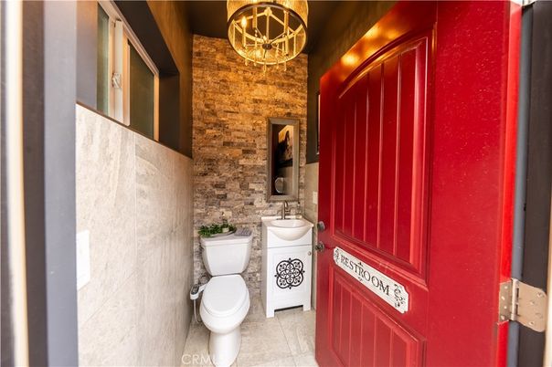 Bathroom, Interior, Stone Walls