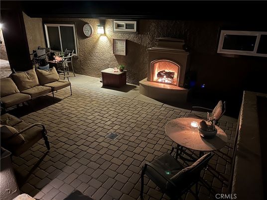 Dining room, Fireplace, Interior, Living room