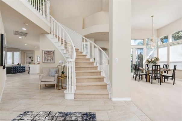 Chandelier, Dining room, Interior, Recessed Lighting