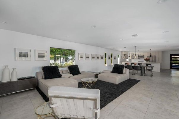 Dining room, Interior, Kitchen, Living room, Pendant Lights, Recessed Lighting