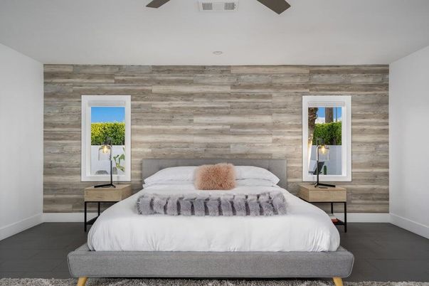 Bedroom, Interior, Wooden Walls