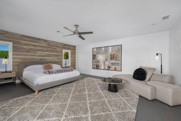 Bedroom, Interior, Wooden Walls