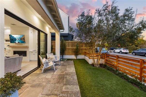 Backyard, Exterior, Fireplace