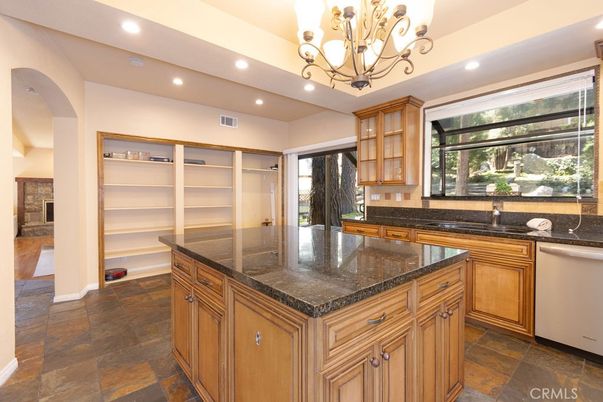 Chandelier, Interior, Kitchen, Recessed Lighting