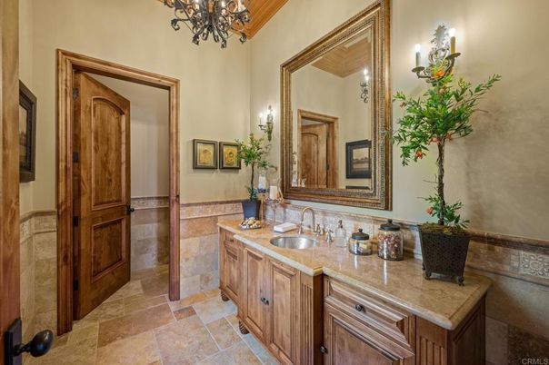 Bathroom, Chandelier, Dual Sink Vanities, Interior