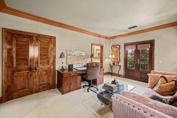 Home Office, Interior, Recessed Lighting