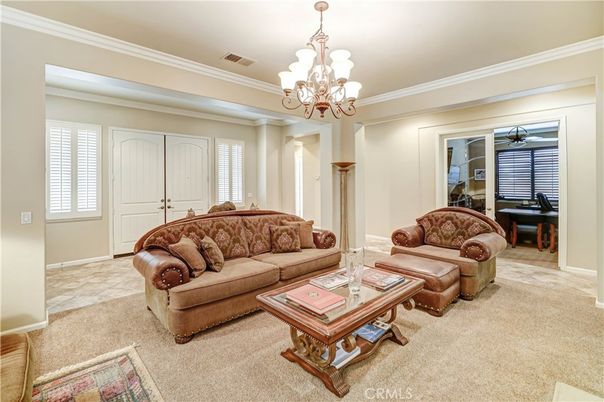 Chandelier, Interior, Living room